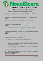 CSS121 INTRODUCTION TO PSYCHOLOGY SUMMARY-1.pdf